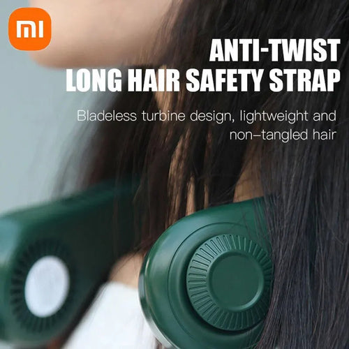 Xiaomi Portable 360° Cooling Neck Fan – Bladeless Air Conditioner Wearable (Sold by SabbaVie™)