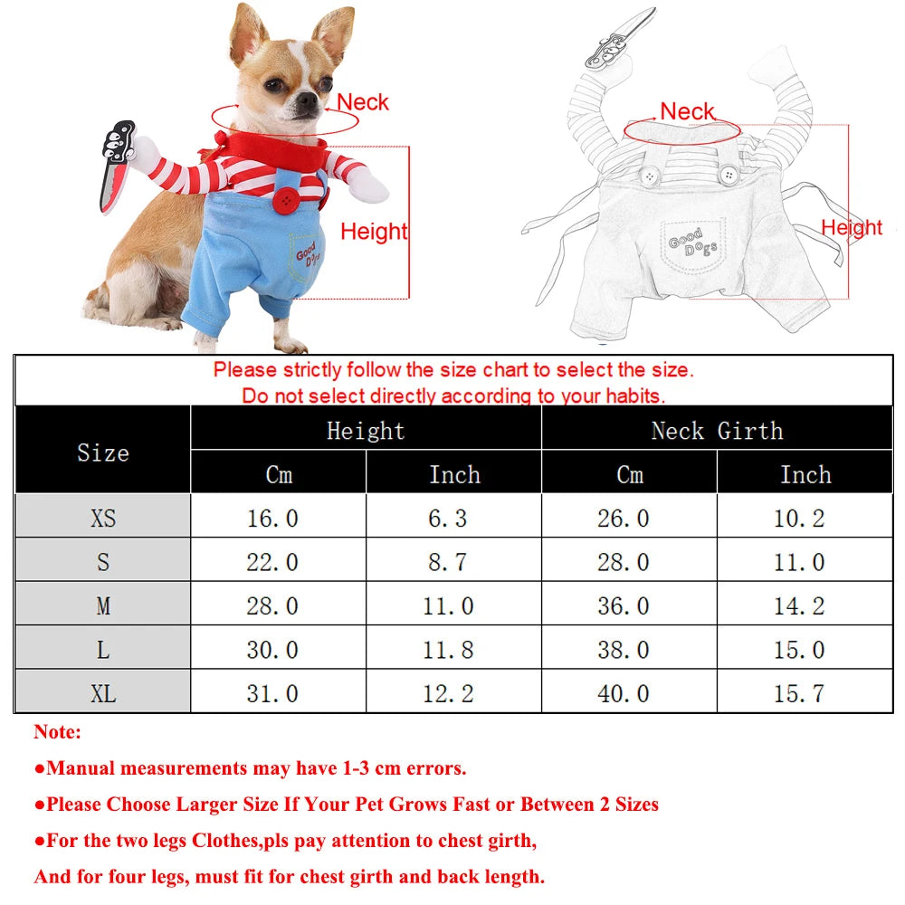 SabbaVie™ Pet Santa Costume – Christmas & Halloween Outfit for Pets