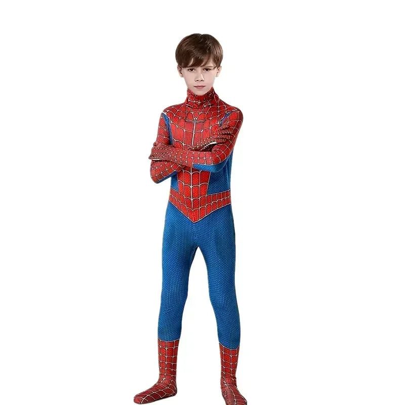 SabbaVie™ Kids Superhero Costume – Spider Halloween Suit