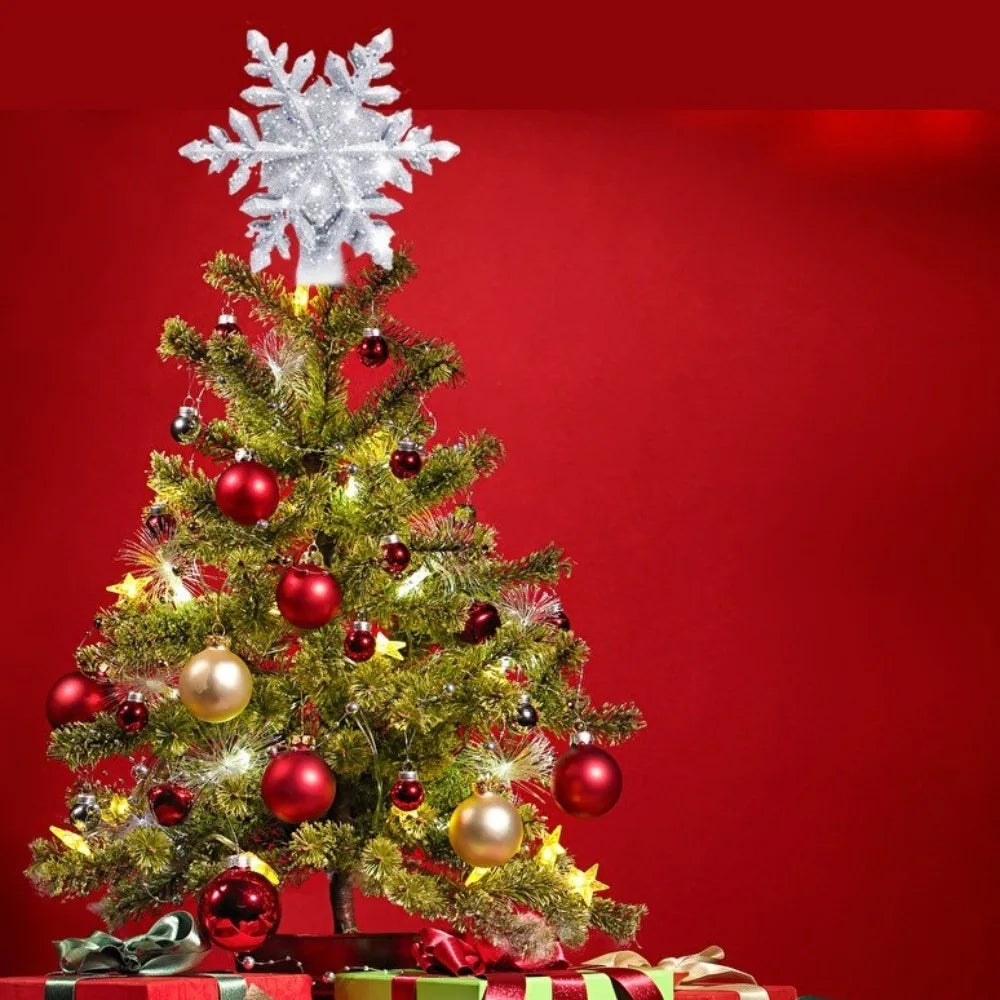 SabbaVie™ LED Snowflake & Star Curtain Lights – Basic & 6 Modes