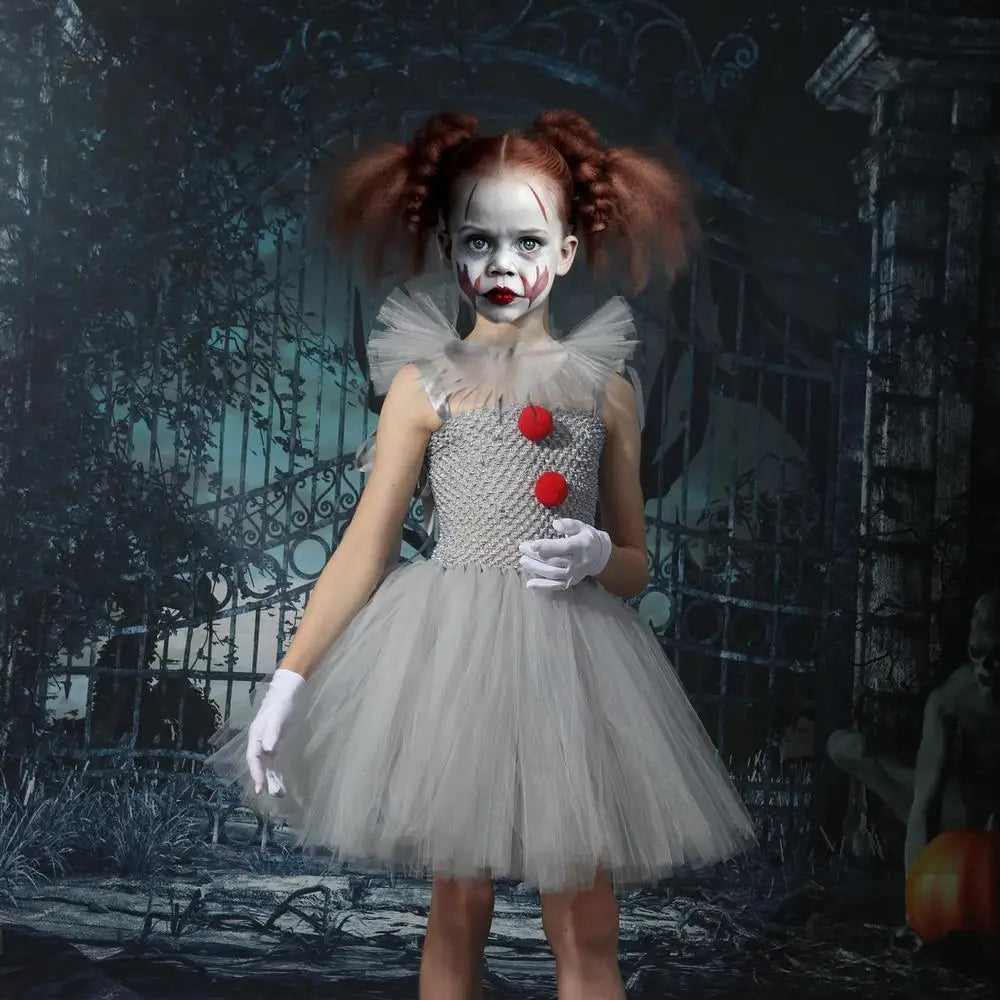 SabbaVie™ Horror Clown Costume – Scary Circus Halloween Outfit