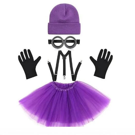 🟡 SabbaVie™ Funny Minions Costume – Family & Group Halloween Outfit