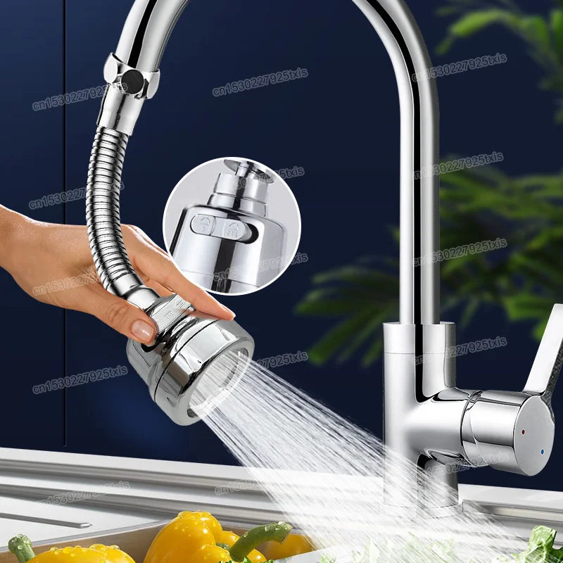 🚰 6️⃣ SabbaVie™ 2/3 Mode Faucet Extender — Adjustable Water Saver