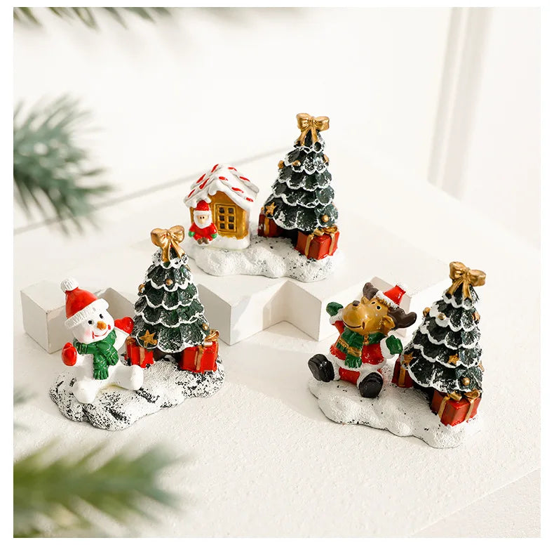 SabbaVie™ Festive Nordic Christmas Gnome Figurines – Holiday Table & Home Decorations