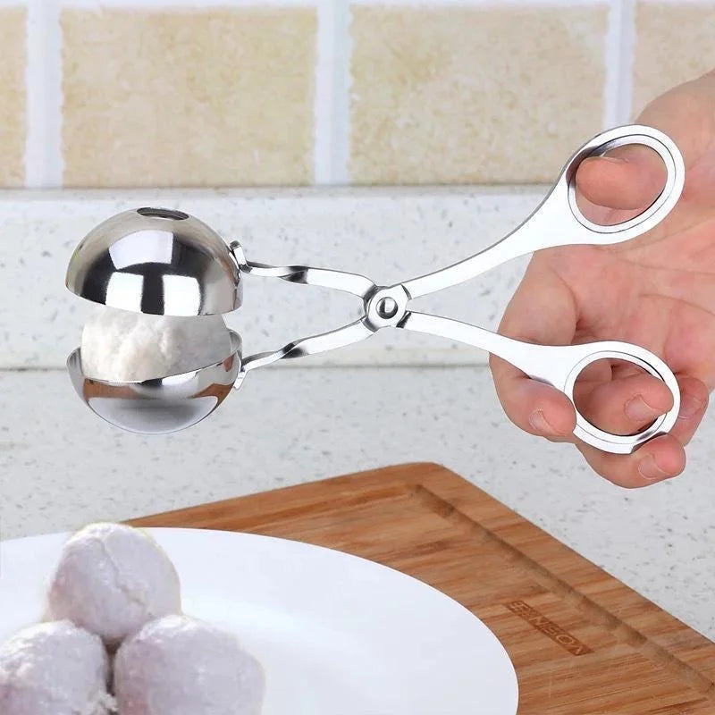 🍡 4️⃣ SabbaVie™ Meat Ball Maker Tool — Dual Scoop Design