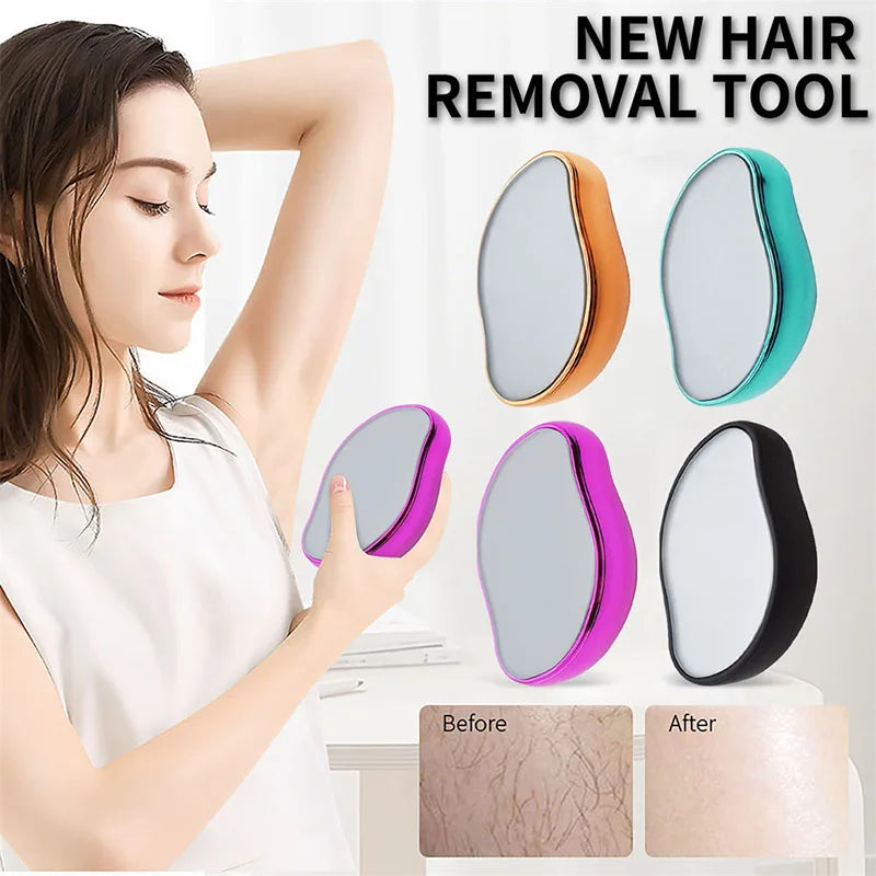 🦶 4️⃣ SabbaVie™ Hot Crystal Physical Hair Remover — Smooth Skin Epilator
