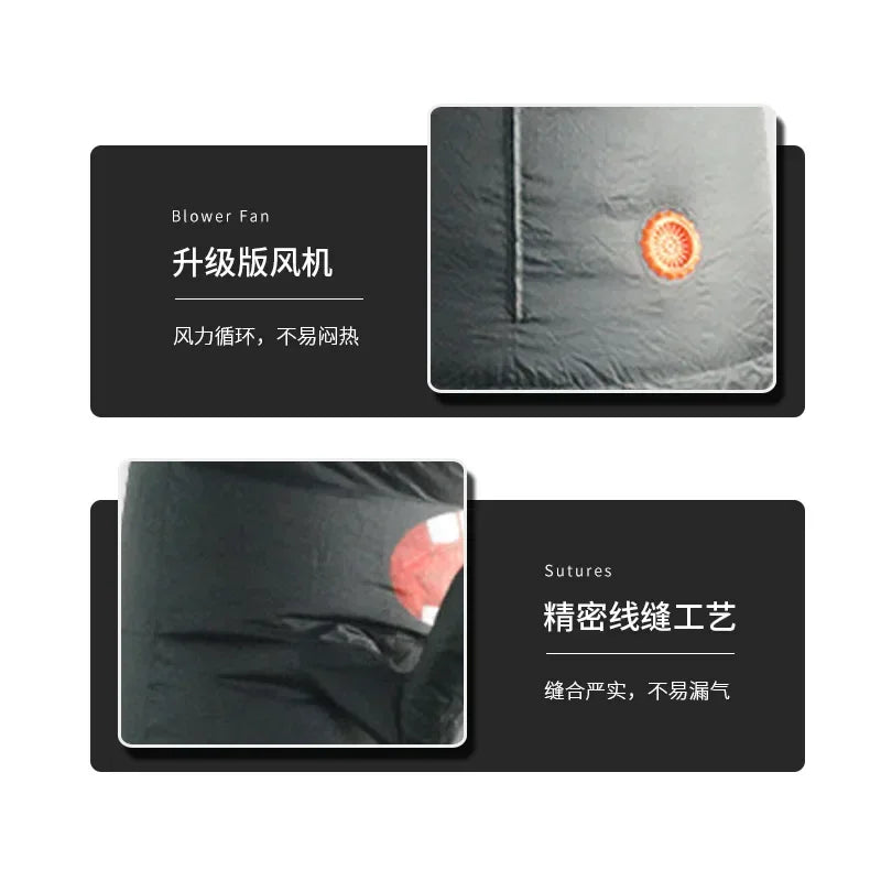 SabbaVie™ Inflatable Ghost Costume – Spooky Blow-Up Halloween Suit