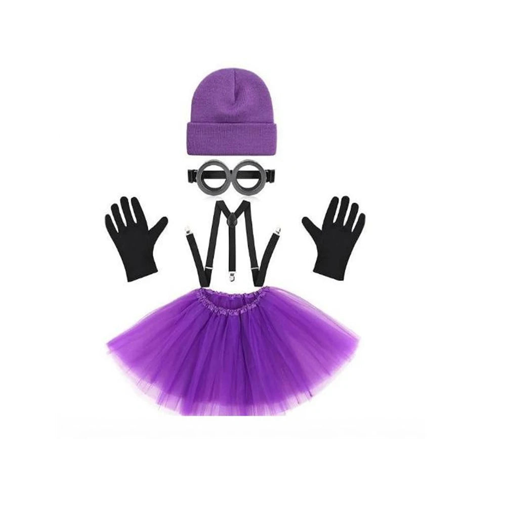 🟡 SabbaVie™ Funny Minions Costume – Family & Group Halloween Outfit