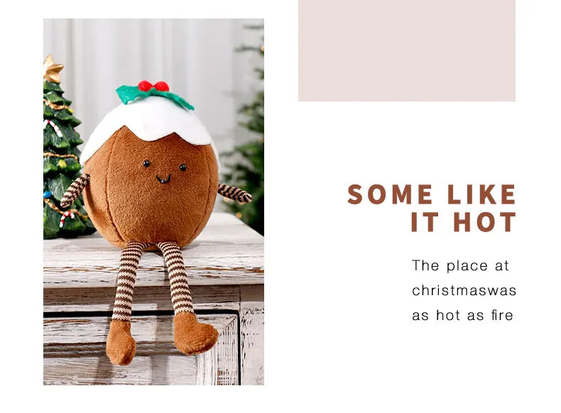 SabbaVie™ Plush Christmas Wreath & Tree Cake Dolls – Festive Holiday Home Décor 2026