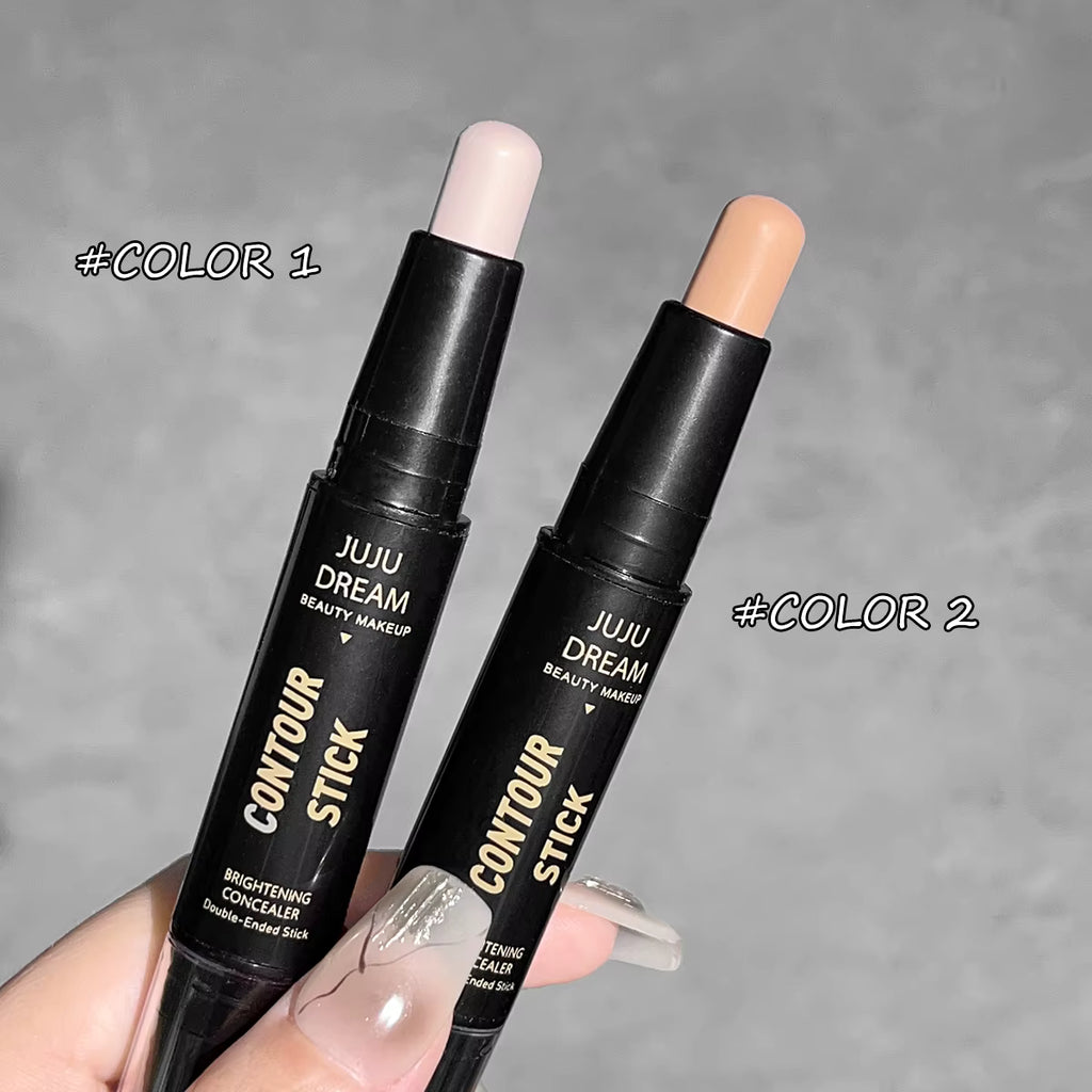 SabbaVie™ Dual‑Ended Contour Stick — Cream Bronzer & Highlight
