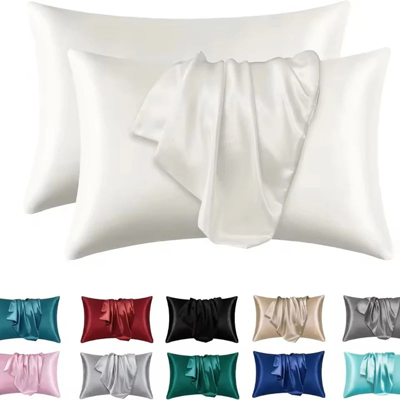 💤 SabbaVie™ Luxury Satin Beauty Sleep Pillowcase — Frizz-Free, Silky & Skin-Friendly Comfort