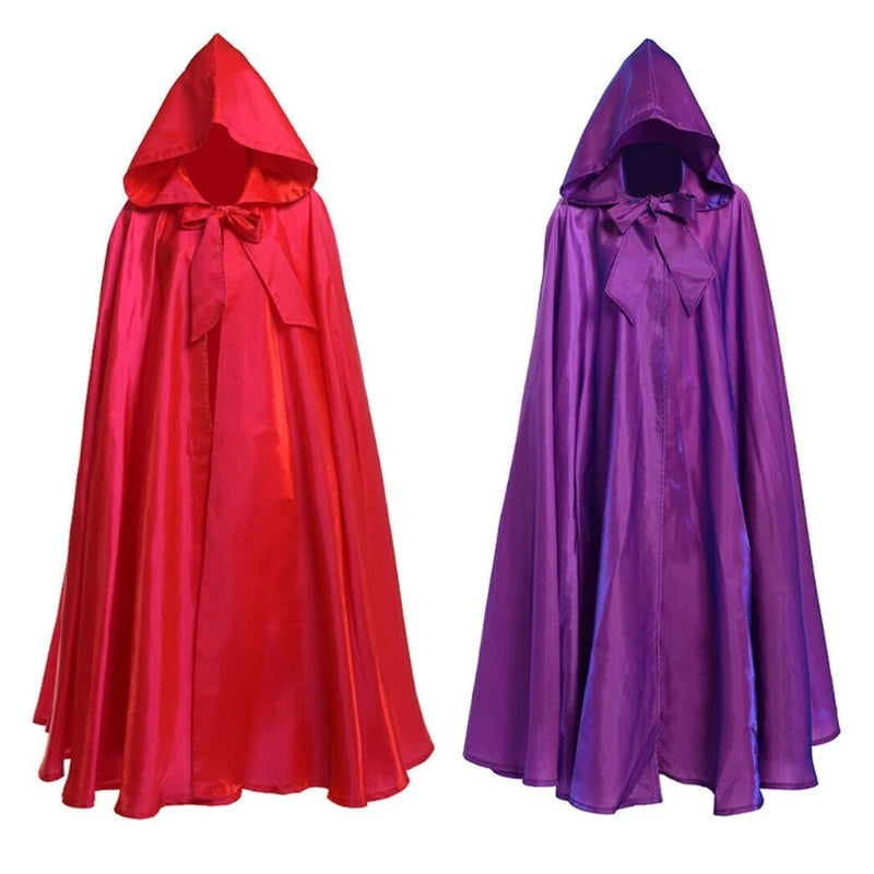 SabbaVie™ Halloween Cloak Set – Vampire & Witch Capes