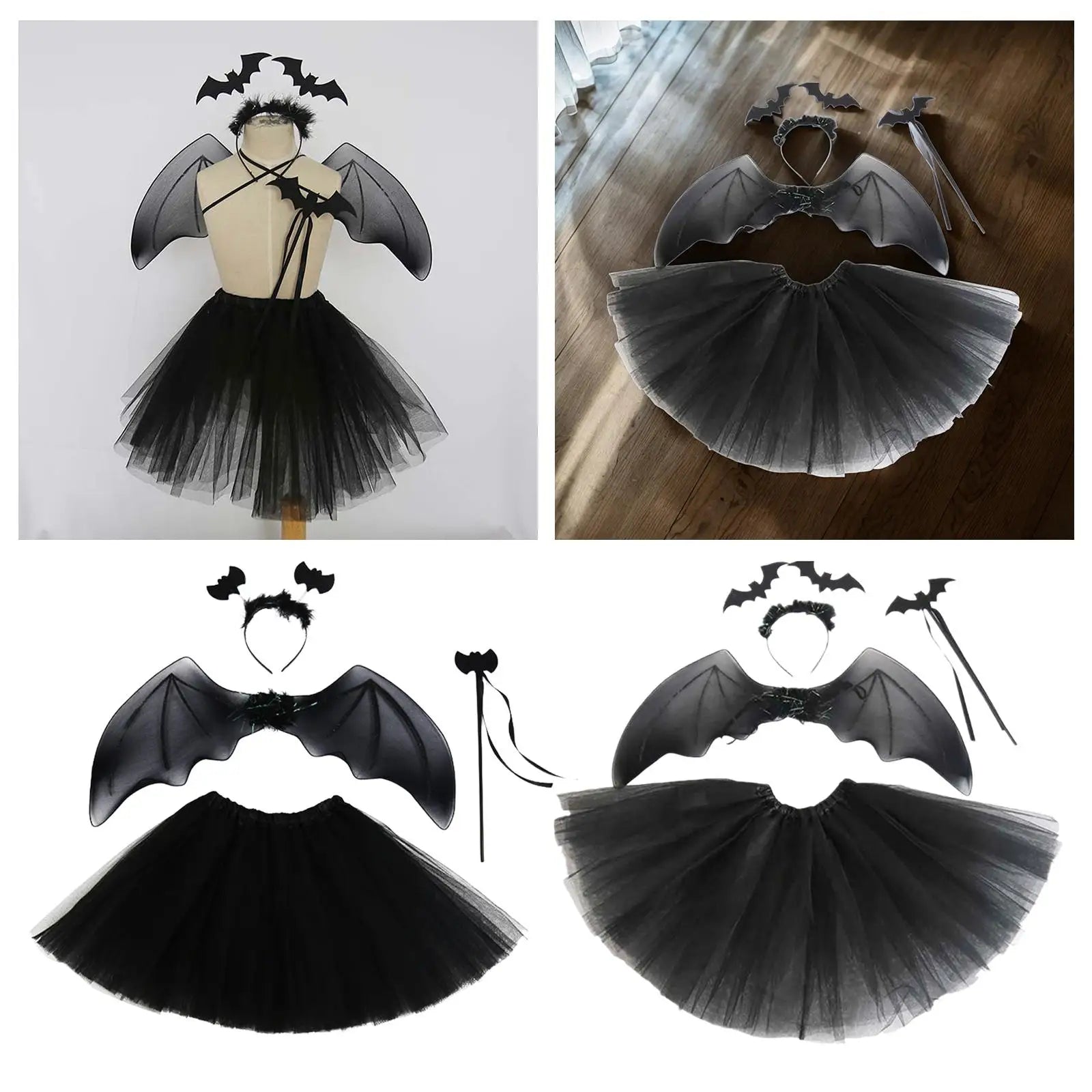SabbaVie™ Halloween Bat Costume – Spooky Chic Style