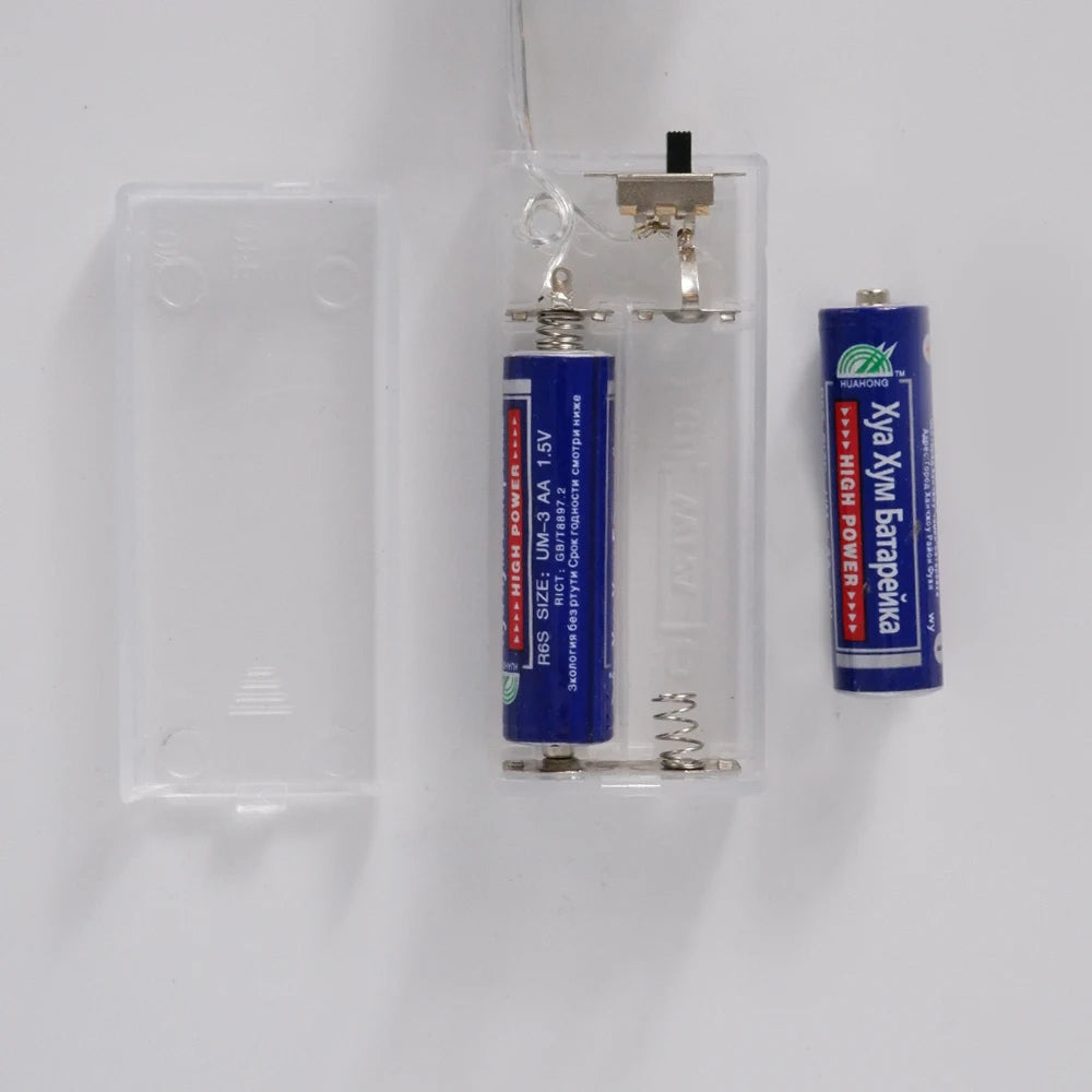 SabbaVie™ LED Icicle Fairy String Lights – Warm & Colorful Christmas Window Decoration