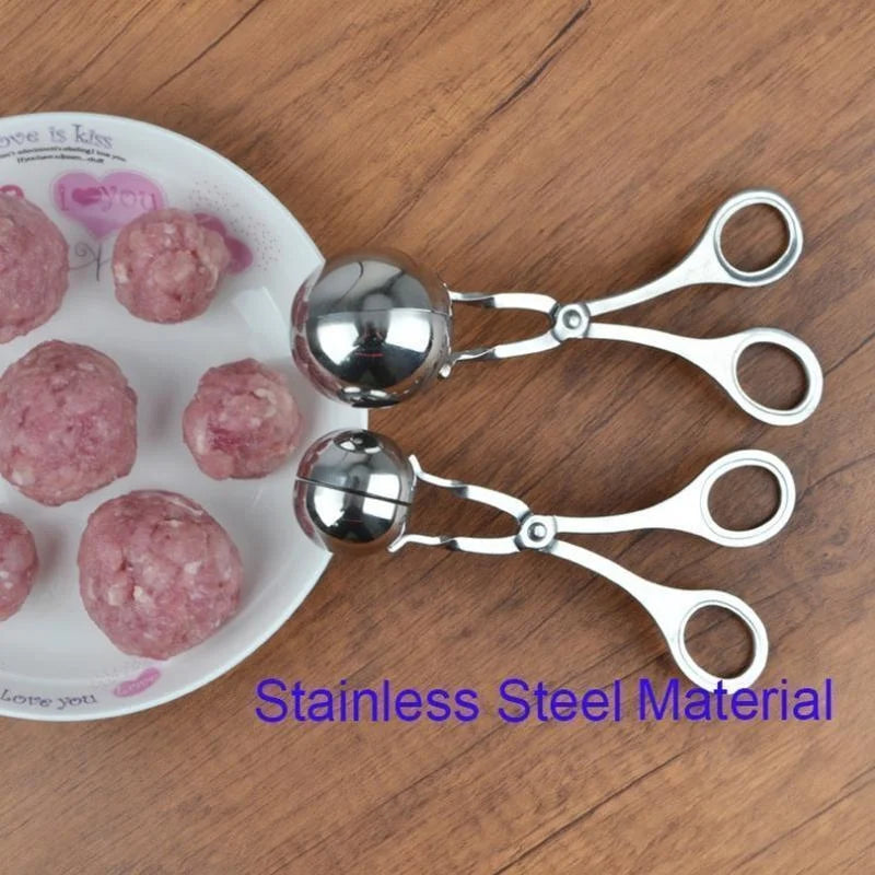 🍡 4️⃣ SabbaVie™ Meat Ball Maker Tool — Dual Scoop Design