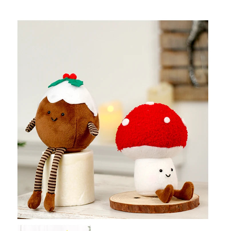 SabbaVie™ Plush Christmas Wreath & Tree Cake Dolls – Festive Holiday Home Décor 2026