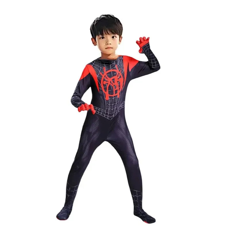 SabbaVie™ Kids Superhero Costume – Spider Halloween Suit