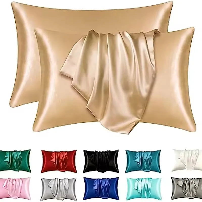 💤 SabbaVie™ Luxury Satin Beauty Sleep Pillowcase — Frizz-Free, Silky & Skin-Friendly Comfort
