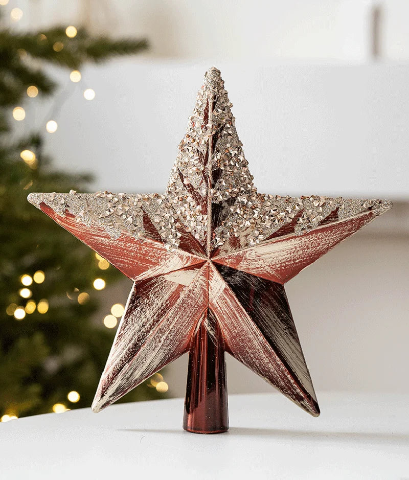 SabbaVie™ Luxury LED Christmas Tree with Ornaments – Warm Glow Holiday Decor