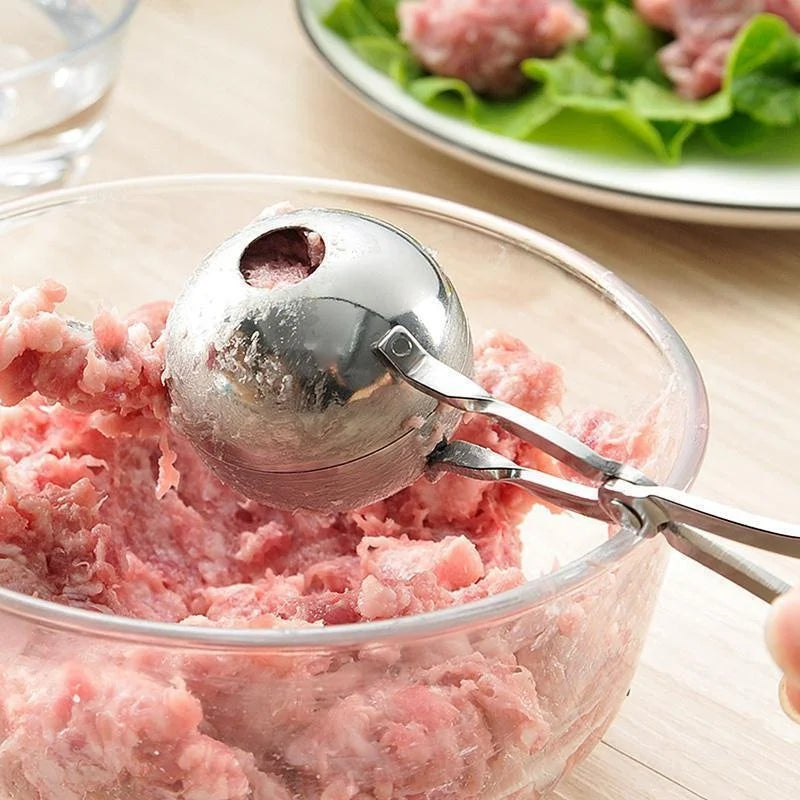 🍡 4️⃣ SabbaVie™ Meat Ball Maker Tool — Dual Scoop Design