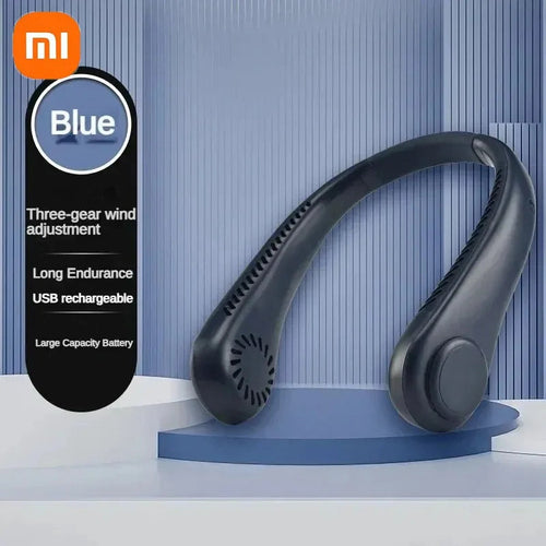 Xiaomi Portable 360° Cooling Neck Fan – Bladeless Air Conditioner Wearable (Sold by SabbaVie™)