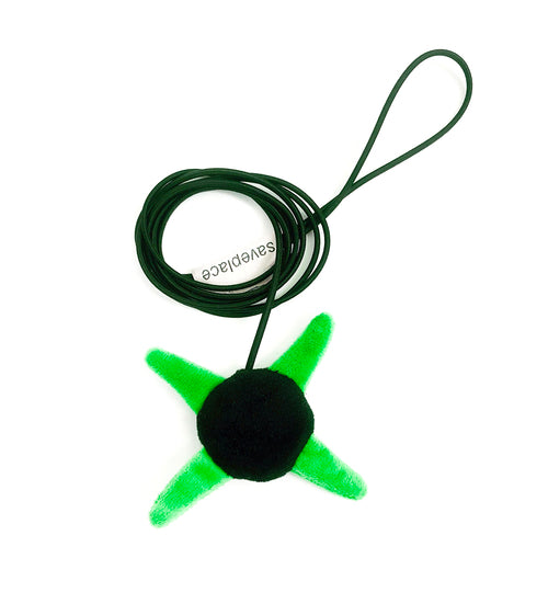 SALE | NINJA Saveplace® plush cat toy with long gummy string -SabbaVie™