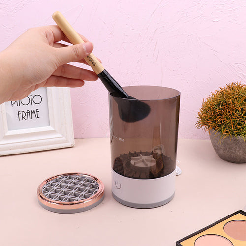 Electric Makeup Brush Cleaner & Dryer – Automatic USB Cleaning Machine (Sold by SabbaVie™)