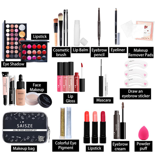 Makeup Set for Women 27 Pcs All-in-One Full Kit | Sold by SabbaVie™